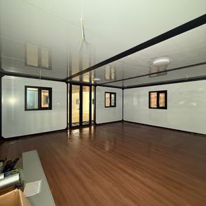 Maison préfabriquée <span class=keywords><strong>en</strong></span> conteneur, vente mondiale, installation rapide, 20 pieds, 40 pieds, extensible, maisons modulaires avec kitchenette - Product Image 4