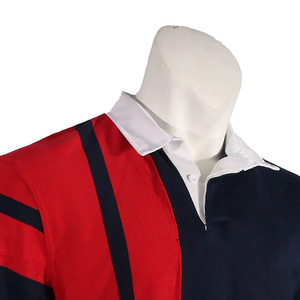 Nueva Camiseta de Rugby Personalizada para Hombre 2026 con Etiquetas Privadas, Transpirable, de Color Sólido, Alta Demanda, Precio al por Mayor - Product Image 5