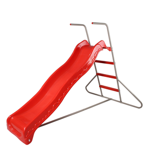 Enfant en bas âge jouet bébé Playhouse arrière-cour jardin <span class=keywords><strong>9</strong></span> pieds vague toboggan extérieur enfants en plastique aire de jeux toboggan pour les enfants - Product Image 2
