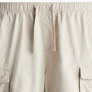 Vente en gros de pantalons cargo décontractés en toile pour hommes, coupe ample, taille moyenne, motif droit de haute qualité, légers - Product Image 2