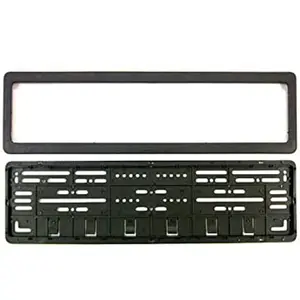 Custom Plastic Wholesale With Your Own Logo 52*11cm European Car License Plate Holder Number Plate Frame