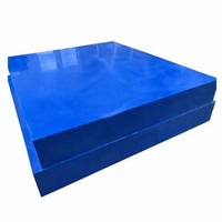Panneau en plastique HDPE vierge résistant aux produits chimiques, aux acides et aux alcalis, taille personnalisée
