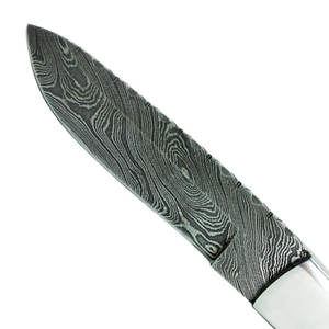 Venta directa de fábrica Hoja deslizante de grado industrial Cuchillos de caza de acero de Damasco Garantía de 3 años Nuevo diseño Camping al aire libre - Product Image 2