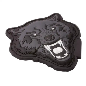 Parches de Goma Personalizados con Letras Termoadhesivas, MOQ Bajo, Parches de Goma Suave de PVC Personalizados, Etiqueta de Parche de Goma con Velcro, Parches de PVC 3D - Product Image 5