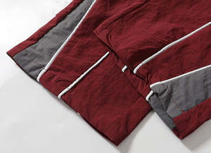 Wholesale <b>Mens</b> Harem Track Pants Canvas Heavyweight Fabric Stretch Fit Stack Hem High Waist Vintage Style - Product Image 4