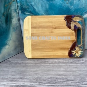 Planche à découper en bois et résine écologique de haute qualité nouveau Style planches de charcuterie planches à découper pour la maison hôtel Restaurant utilisation - Product Image 6
