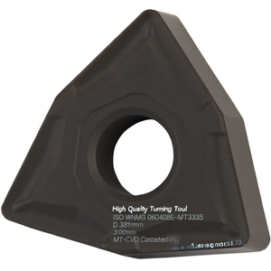 Herramienta de Torneado de Alta Calidad ISO WNMG 060408E-MT9335 D. 3.81mm MT-CVD Recubierta de PU 10 - Product Image 2