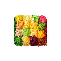 100% Natuurlijke Gevriesdroogde Groenten En Fruit Knapperige Gevriesdroogde Gemengde Groenten En Fruit Voor Snacks