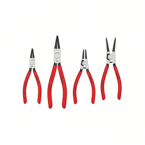 KNIPEX 4-Piece Circlip <b>Pliers</b> <b>Set</b> 10-60 mm in Roll-Up Pouch - Product Image 3