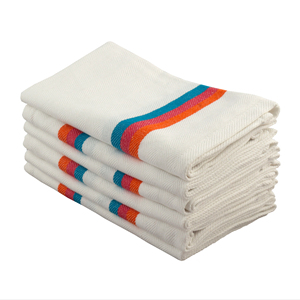 100% coton hareng os serviette pour maison plage cuisine enfant Restaurant couleur Turquoise tissé durable lin microfibre - Product Image 1