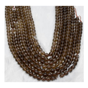 ลูกปัดควอตซ์สโมคกี้คุณภาพสูงสุด ขายดีที่สุด เงางาม ขนาด 6 มม. จาก Anshul Impex สำหรับทำเครื่องประดับ ซื้อจำนวนมาก - Product Image 1