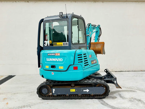 Excavadora Sunwardds Usada a Precio Económico, Excavadora de Segunda Mano de 10 Toneladas, Motor, Caja de Cambios, Rodamientos, Maquinaria para Inspección con Video - Product Image 4