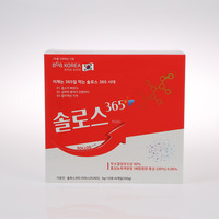 [SOLLOS] Korean SOLLOS365 Supplément énergisant soutien quotidien de la vitalité avec des extraits de plantes coréennes pour un bien-être amélioré