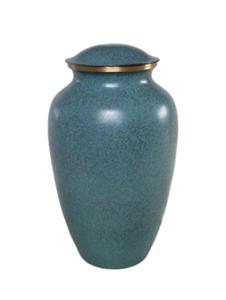 Urnes de crémation pour adultes en laiton de haute qualité avec couleur or et marron foncé finies pour les urnes funéraires en métal des cendres humaines - Product Image 4