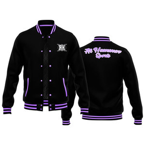 Classic Style Men's Women's Wool <b>Baseball</b> <b>Bomber</b> <b>Jacket</b> Button-Down Letterman <b>Jacket</b> Winter Street Wear Inspired Customer Demand - Product Image 3