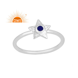 Diseño de Estrella de Plata de Ley fina superventas, joyería personalizada apilable para mujer, regalo para ella - Product Image 1