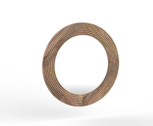 Espejo de pared de madera artesanal rústico de alta calidad bellamente elaborado, diseño moderno para uso decorativo elegante en el hogar - Product Image 5