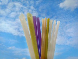 Pailles de riz écologiques naturelles, comestibles et biodégradables pour boissons froides, magasins de thé à bulles, restaurants, fête - Product Image 2