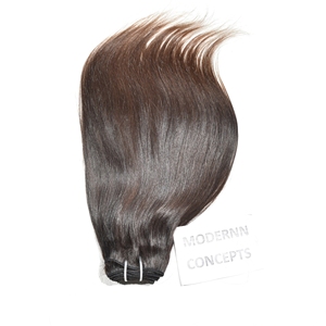 100% mechones de cabello crudo alineados con cutícula Real proveedor de cabello humano virgen recto extensiones de cabello humano crudo indio sin procesar - Product Image 2