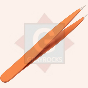 แหนบถอนคิ้วทำจากสแตนเลสมีปลายแหลมสำหรับถอนขนคิ้ว - Product Image 1