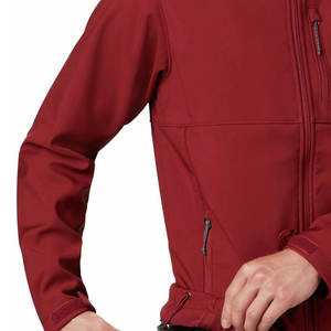 Veste d'extérieur de haute qualité pour hommes taille coupe-vent chaud Logo personnalisé et veste Softshell à manches longues pour hommes - Product Image 4
