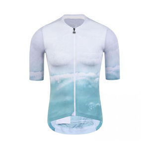 Vêtements de vélo légers de haute qualité Marque privée Hauts de cyclisme Chemises de vélo personnalisées Fabricant de maillots artisanaux - Product Image 3