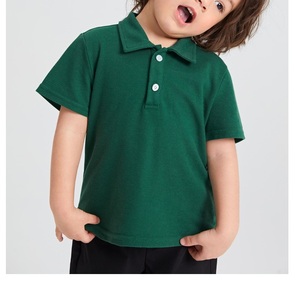 100% coton unisexe été survêtement décontracté garçon polo et pantalon court pour courir couleur unie hommes fournisseur de BD - Product Image 3