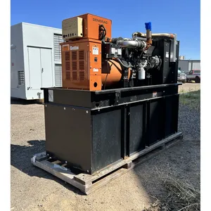 NOUVEAU Groupe électrogène diesel monophasé 60 kW 120/240 V à châssis ouvert pour alimentation de secours commerciale - Product Image 1