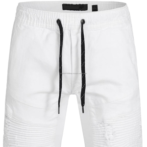 2025 dernière vente hommes Shorts pantalons Slim Fit décontracté court Denim hommes jean hommes lavé Denim Shorts été Slim Fit à la mode Shorts - Product Image 1