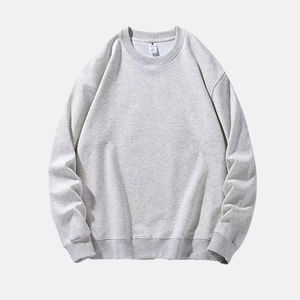 Nouveau sweat-shirt à capuche décontracté pour homme, à manches longues, ample, uni, surdimensionné, pour l'automne, col rond, Process Impex - Product Image 4