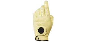 Guantes de golf impresos de alta calidad personalizados de nuevo diseño con correa de muñeca ajustable Cierre de bucle de gancho Material de piel de oveja para manos - Product Image 4