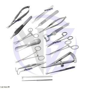 Juego de 17 Piezas de Instrumentos Quirúrgicos de Acero Inoxidable para Blefaroplastia Manual, Cirugía de Párpados y Rinoplastia Oftálmica - Product Image 6