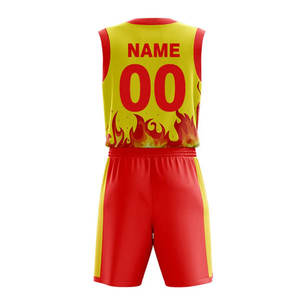 Uniformes de baloncesto de diseño personalizado de calidad superior pantalones cortos XS de verano de secado rápido al por mayor ropa deportiva impresa personalizada - Product Image 3