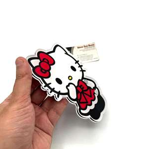 Durable Noël Hiver Automne Kitty Lash Tile Acrylique Beauté Outil En Gros Logo Personnalisé Impression OEM Service - Product Image 3