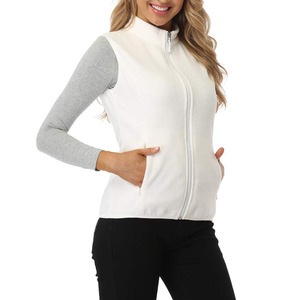 Chaleco ligero de mujer personalizado estilo sencillo algodón superventas al por mayor nuevas chaquetas sin mangas de invierno chaleco elegante para mujer - Product Image 1