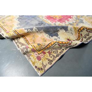 Alfombra de 8.5x11.4 pies, Alfombra Turca Vintage, Alfombra Ikat Azul - Product Image 5