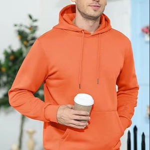 Sudaderas con capucha para hombre, sudadera polar de peso pesado, sudadera con forro de Sherpa completamente cálida, Sudadera con capucha, sudaderas con bolsillo de canguro - Product Image 1