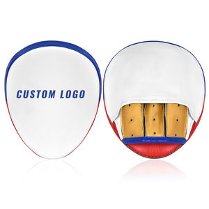 Pads de boxe Micro Focus en cuir/PU durables, personnalisables, légers – Équipement ultime pour l'entraînement en salle pour les athlètes - Product Image 1