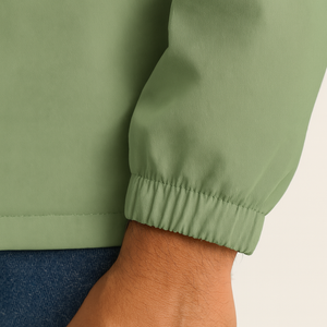 เสื้อแจ็คเก็ตโค้ชผ้าไนลอนสีดำ ปัก/สกรีนโลโก้แบรนด์ตามสั่ง สำหรับฤดูหนาว - Product Image 5