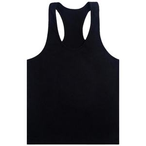 เสื้อกล้ามออกกำลังกายผู้ชาย ผ้าสแปนเด็กซ์/คอตตอนผสม คุณภาพสูง แห้งเร็ว คอกลม ลายเรียบ น้ำหนัก 320 กรัม ระบายอากาศได้ดี ไซส์ใหญ่พิเศษ - Product Image 3