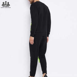 Conjunto Deportivo Informal de Invierno para Hombre |   Conjunto Deportivo de Algodón 100% Sólido |   Ropa Deportiva Transpirable, Ligera y Ecológica para Gimnasio - Product Image 2