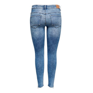 2026 Slit Jeans for Women Regular Waist Solid Color Ladies <b>Pencil</b> Pants Skinny Jeans Denim Ladies Pants OEM Serviced - Product Image 4