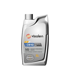 Vixolen 4T <b>15W40</b> Motorcycle <b>Oil</b> 1L - Product Image 1