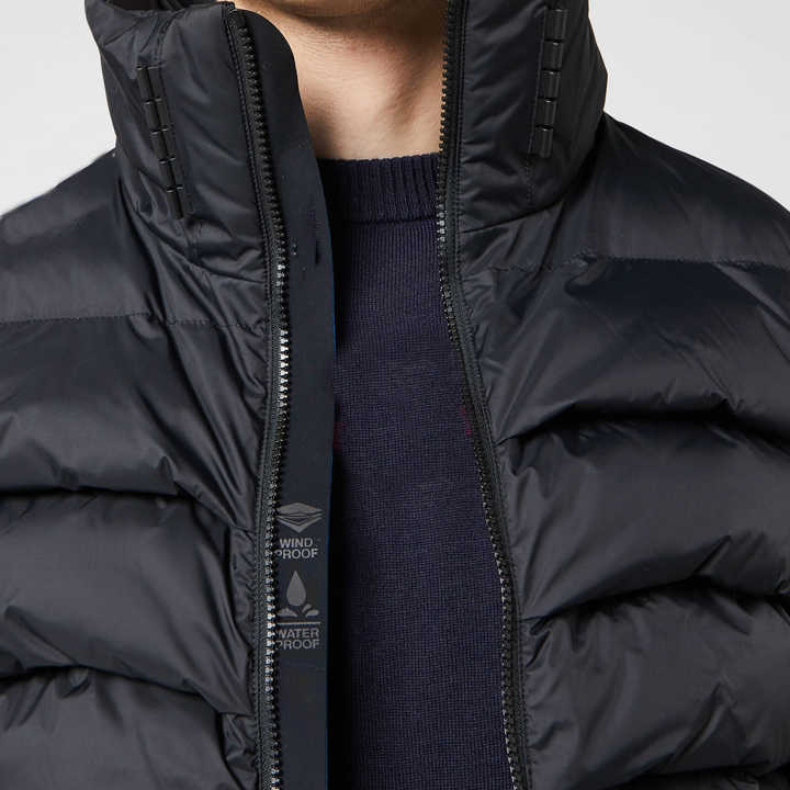 Trending Article of 2024 Custom Logo Zip up With Pocket Puffer Manufacturer for Clothing Winter Wear Puffer Jacket for Men's