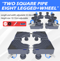 Quanjia Congélateur Sèche-linge Roue Universelle Machine À Laver Piédestal Base Support Support Pour Réfrigérateur
