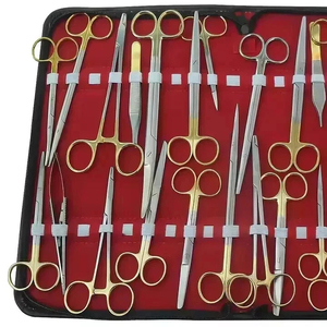 Kit d'instruments chirurgicaux TC : Ciseaux et pinces manuels en acier inoxydable, instruments pour ponts osseux, certifié CE - Product Image 6