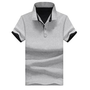 Camiseta Polo lisa de calidad transpirable para hombre, ropa de calle principal, fabricación de bordado, ropa de verano de gran tamaño, camisetas Polo - Product Image 2