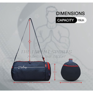 Sac de sport moderne avec sangle réglable, sac de sport polyvalent en tissu durable pour la salle de sport, les voyages et les sports - Product Image 2