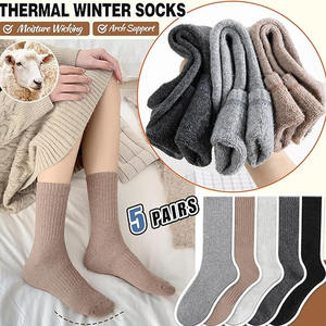 Premium <b>Men's</b> <b>Thermal</b> Winter Dress <b>Socks</b> Ultra Warm Soft Breathable Quick Dry Durable Eco-Friendly Customized Color Cartoon - Product Image 4