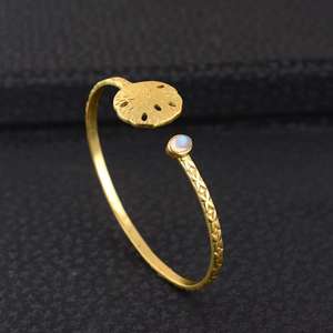 Brazalete de Metal de Moda, Diseño de Escultura Moderna China, Joyería para Niñas y Mujeres, Brazalete Étnico Moderno Hecho a Mano, Exportación al por Mayor, Premium - Product Image 3